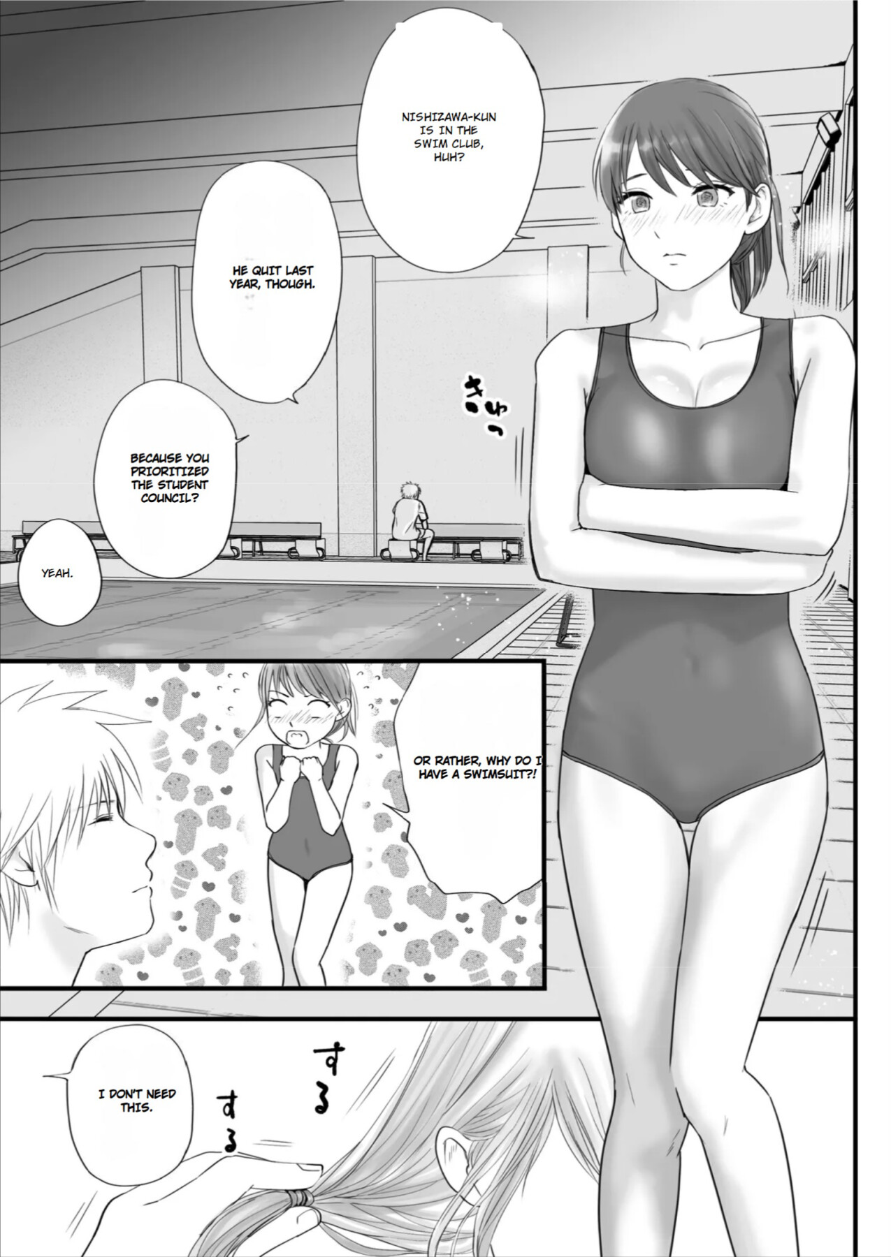 Hentai Manga Comic-You Said It'd Just Be Grinding... But You Ended up Slipping It In. Now I'm Just the Top Student's Toy 2.-Read-45